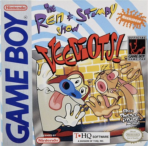 Ren & Stimpy Show: Veediots!, The, + Manual, Caja
