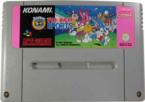 Tiny Toons Wild 'N Wacky Sports, Sin Caja