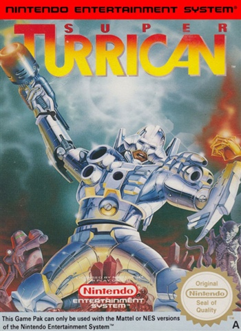 Super Turrican, Sin Manual, Caja