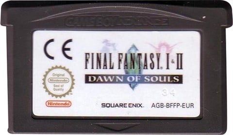 Final Fantasy I & II (1&2), Sin Caja