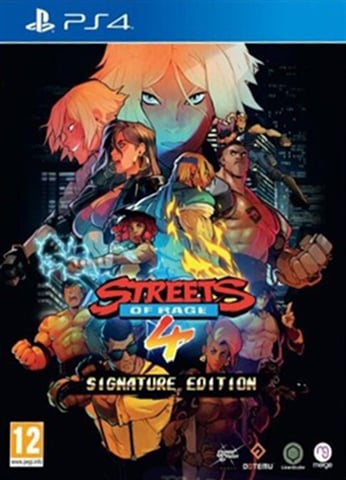 Streets of Rage 4 Ed. Signature(Libro,Tarjeta,BSO,Diadema,5Pines)