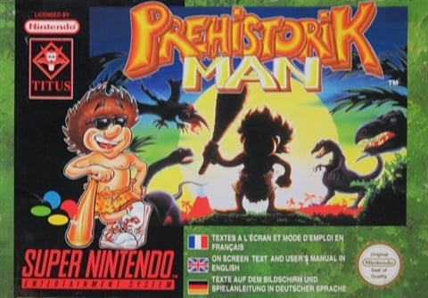 Prehistorik Man, Caja