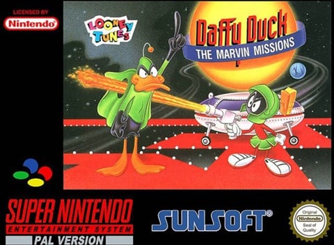 Daffy Duck The Marvin Missions, Caja