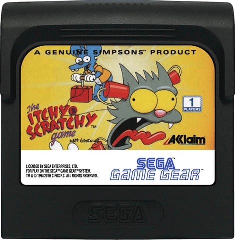 The Simpsons - The Itchy & Scratchy Game