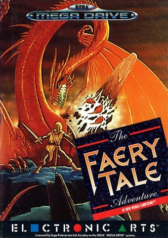 Faery Tale Adventure, + Manual, Caja
