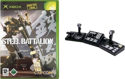 Steel Battalion, c/Controlador, Caja Exterior, Entrañas, Manual