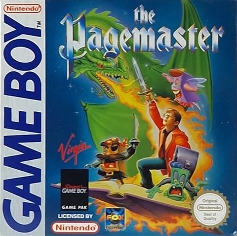 Pagemaster, The, Sin Manual, Caja