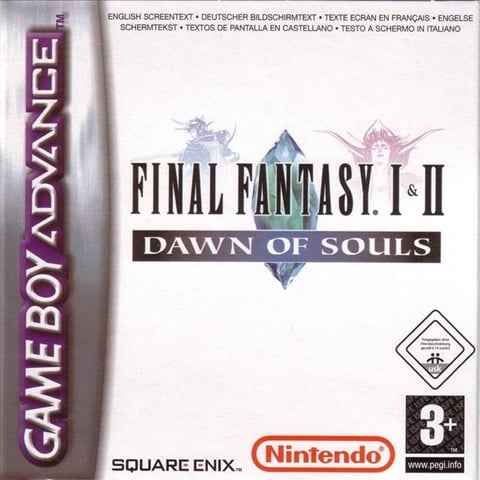 Final Fantasy I & II (1&2), Caja