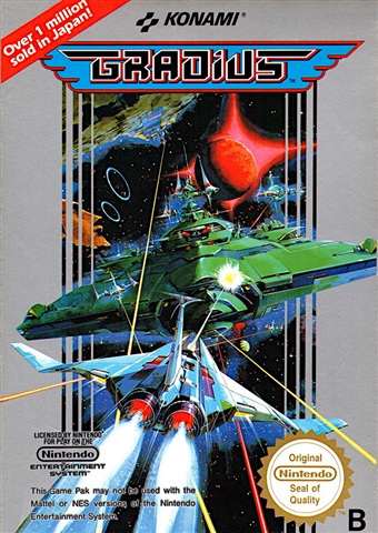 Gradius, + Manual, Caja