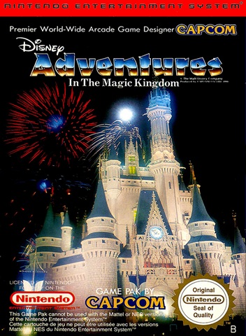 Adventures in the Magic Kingdom, + Manual, Caja