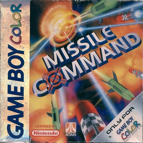 Missile Command, + Manual, Caja