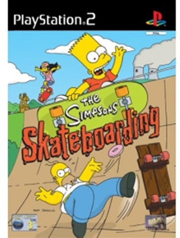 The Simpsons Skateboarding