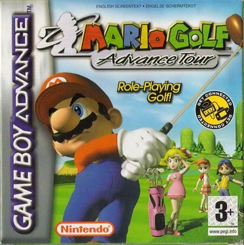Mario Golf Advance Tour, Caja