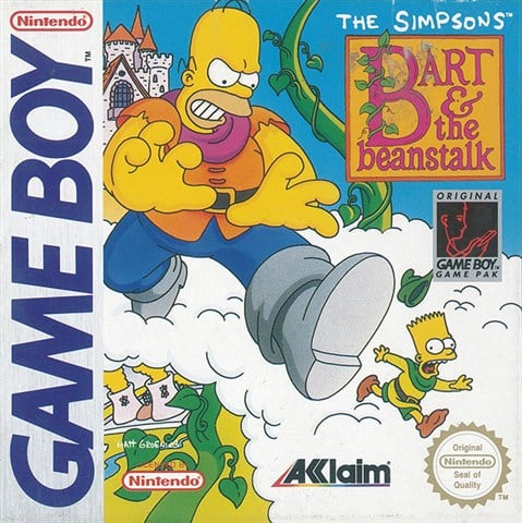 Simpsons: Bart and the Beanstalk, The, + Manual, Caja