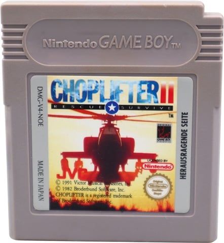 Choplifter II: Rescue & Survive, Sin Caja