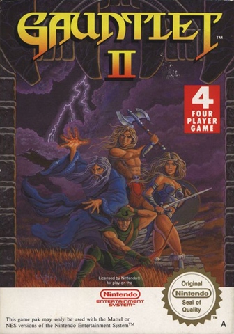 Gauntlet II, + Manual, Caja