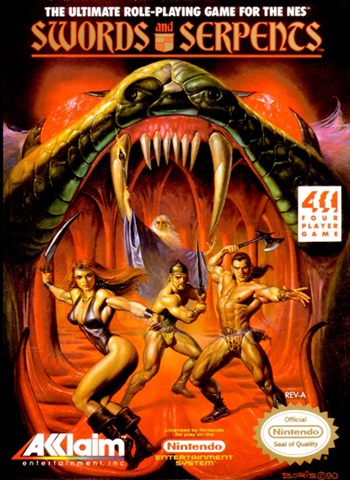 Swords and Serpents, + Manual, Caja