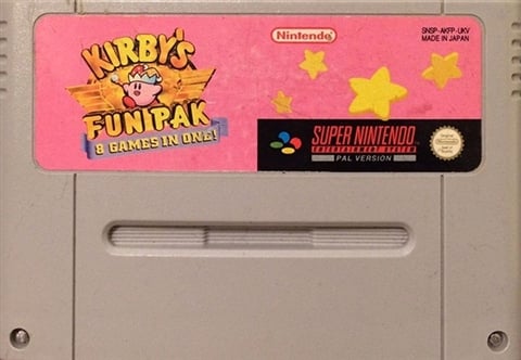 Kirby's Fun Pack, Sin Caja