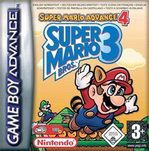 Super Mario Advance 4: Super Mario Bros 3, Caja