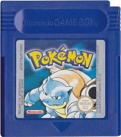 Pokémon: Edición Azul, Sin Caja