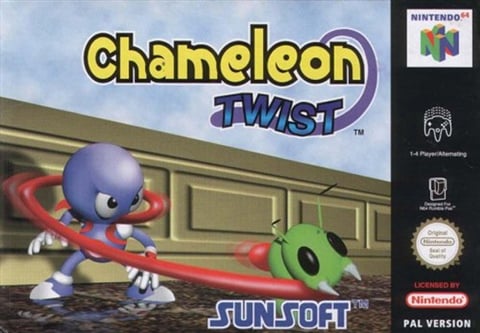 Chameleon Twist, Caja