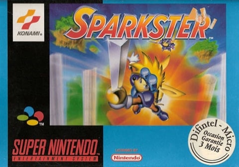 Sparkster, Caja