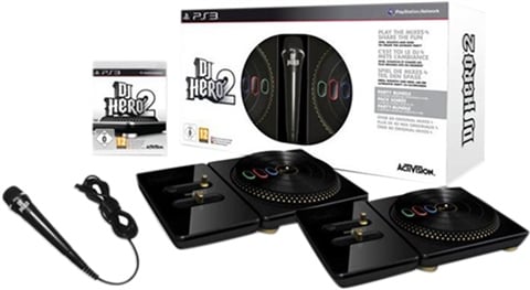 DJ Hero 2 + 2 Mesas de Mezclas + Mic