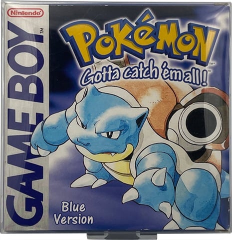 Pokémon: Edición Azul, Sin Manual, Caja