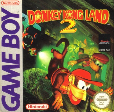 Donkey Kong Land 2, + Manual, Caja