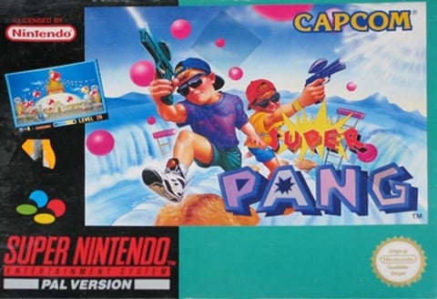Super Pang, Caja