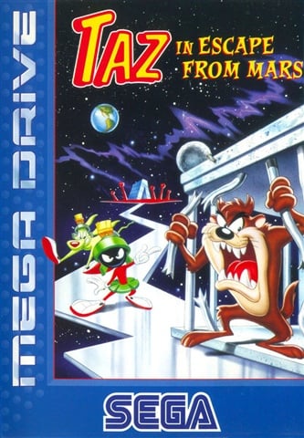 Taz In Escape From Mars, + Manual, Caja