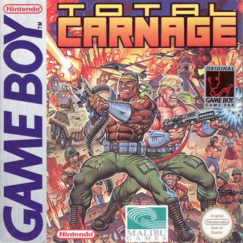 Total Carnage, Sin Manual, Caja