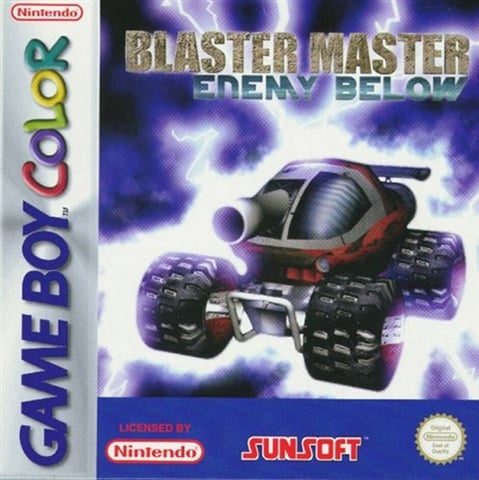 Blaster Master: Enemy Below, Sin Manual, Caja
