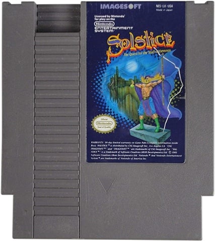 Solstice: The Quest for the Staff of Demnos, Sin Caja