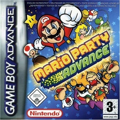 Mario Party Advance, Caja