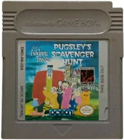 Addams Family: Pugsley's Scavenger Hunt, The, Sin Caja