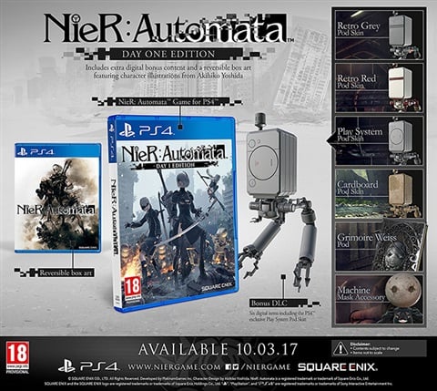 Nier: Automata Black Box Ed. (Con Libro de Arte, Figura, BSO)