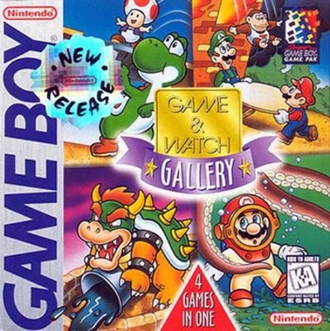 Game & Watch Gallery: 4 Games in One, + Manual, Caja