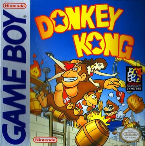 Donkey Kong, + Manual, Caja