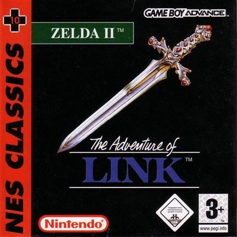Legend Of Zelda II: The Adventure of Link, Caja