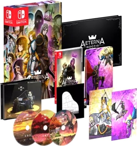 Aeterna Noctis: Caos Edition (Book+3xOST+2xPostcards+Steelbook)