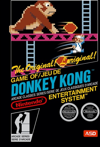 Donkey Kong, Sin Manual, Caja