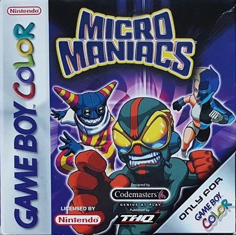 Micro Maniacs, Sin Manual, Caja