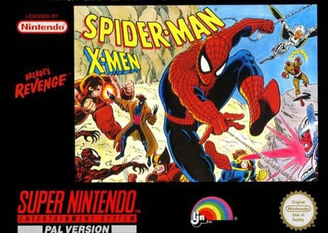 Spiderman X-Men, Caja