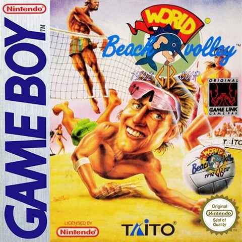 World Beach Volley: 1992 GB Cup, + Manual, Caja