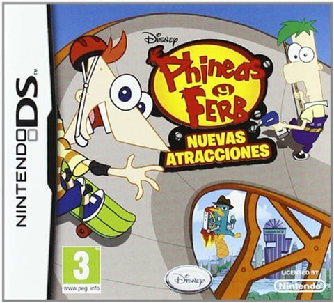 Phineas Y Ferb Nuevas Atracciones