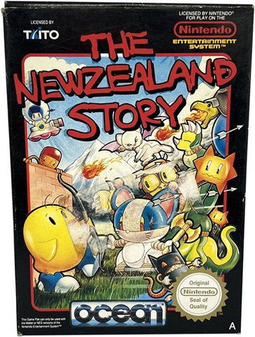 Newzealand Story, The, + Manual, Caja