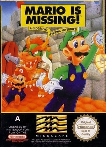 Mario Is Missing, + Manual, Caja