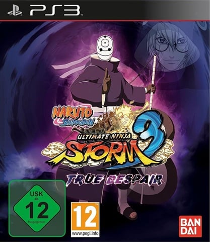 Naruto Shippuden -U.N.Storm 3 -True Despair w/Figure,CD (No DLC,Card,Post)