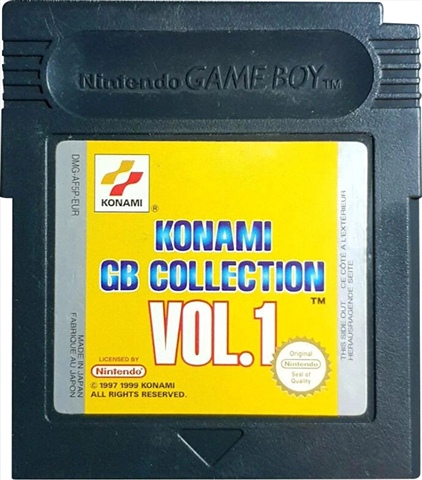 Konami GB Collection Vol 1, Sin Caja